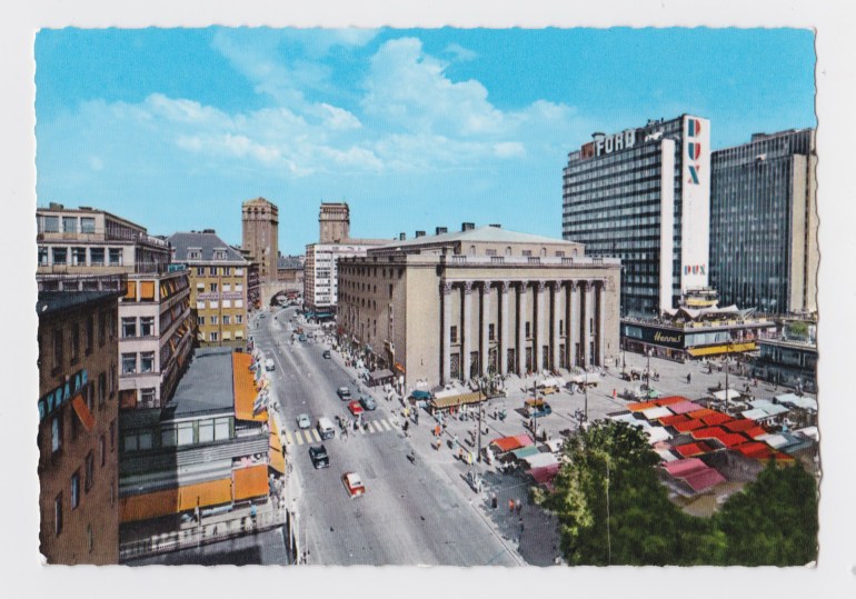 Postcard front of stockholm